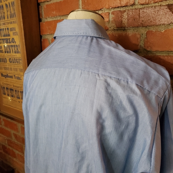 Vtg 60s Rockabilly Cranbrook Long Sleeve Shirt XL - Picture 6 of 8